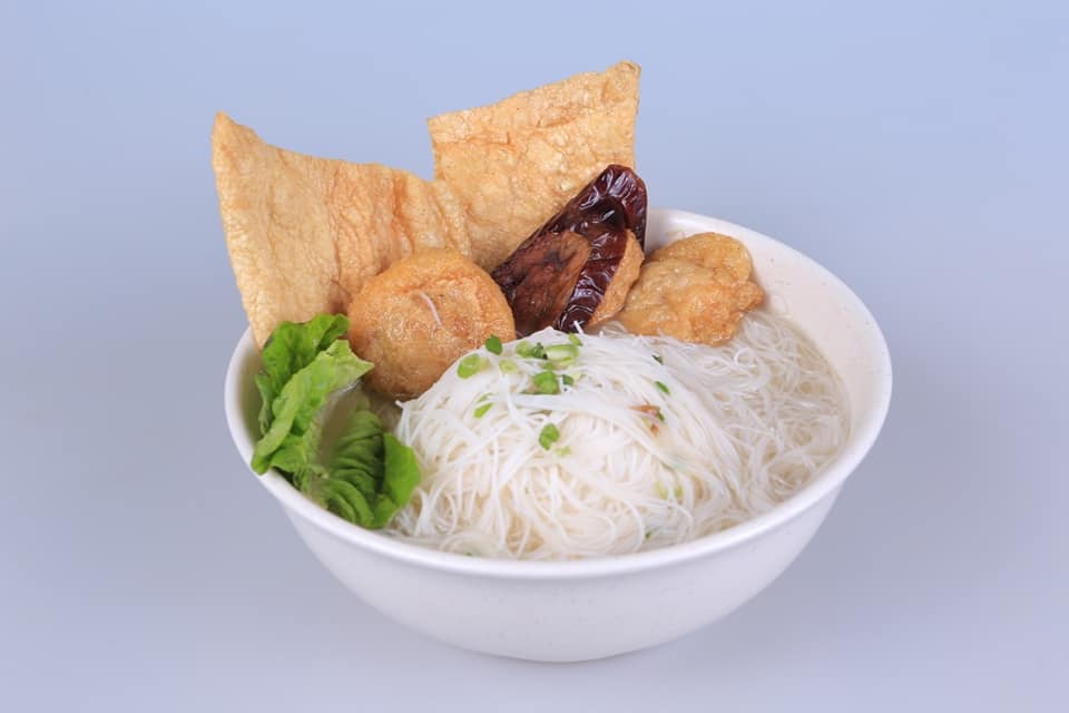 Three Stuffed Treasure- Soup Noddle